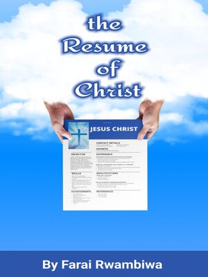 cover image of The Resume of Christ
